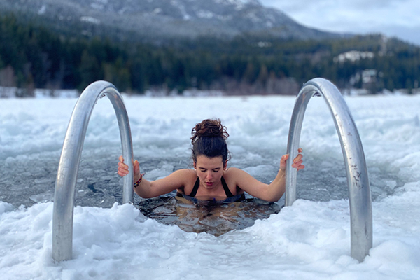 Mirna Attia Ice Lake Whistler